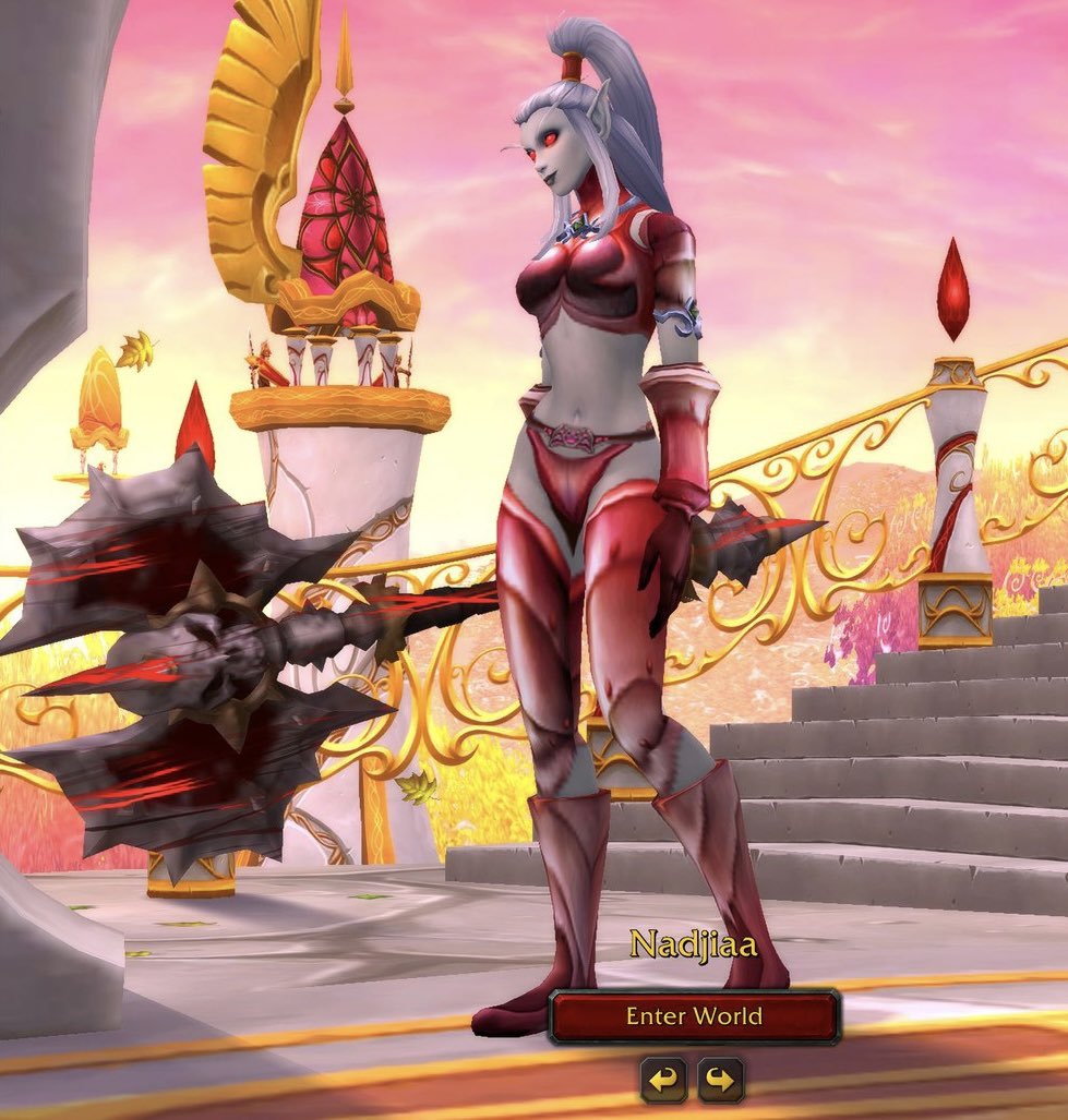 OGDeeabla's tweet photo. I mean…..she cute or whateva❤️
Almost done leveling my alt on Stormrage. I don’t mind leveling, it’s just when I get to shadowlands, I just want to give up 😂
#Nadjiaa #Stormrage #Warrior https://t.co/fgh3uRlDKG
