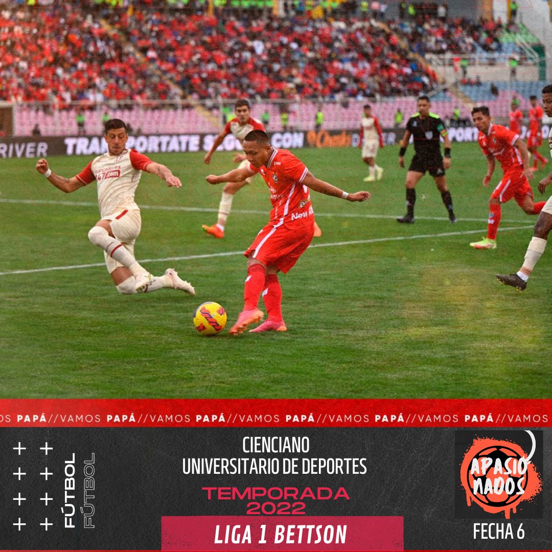jonathan7futb's tweet photo. DERROTA EN SU ANIVERSARIO

Cienciano se hizo fuerte de local y le ganó por la mínima a Universitario de Deportes. Con esta victoria son punteros del Clausura.

Universitario llega a 3 partidos sin ganar y sin anotar, la próxima fecha reciben a Binacional donde solo vale ganar. https://t.co/cP3FHwPhMU