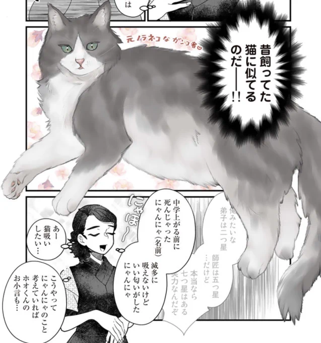 猫だけカラーで出てくる漫画描いてます
https://t.co/B0FQhG8H8d
#世界猫の日 #異郷の爪塗り見習い 