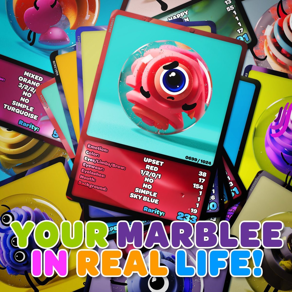 KlocVIP's tweet photo. When you mint a marblee, we will send you a high-quality trading-card of your marblee - for free!

🏆 2x WL to giveaway!

To enter:
✅ Follow me &amp; @MarbleesNFT
✅ Like &amp; RT + Tag Frens 

🕗 Winners drawn in 48 hours 🕗

#NFT #WLGiveaways #NFTGiveaway 
#NFTs #NFTCommunity #NFTmint https://t.co/1M8nJqZUEu
