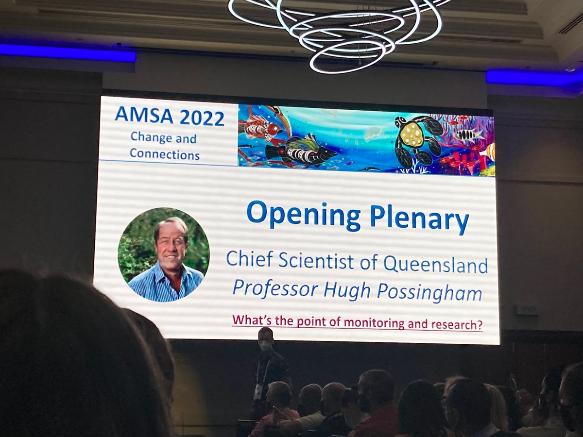 Rhiannon Holden (@rhiholden) on Twitter photo Our wonderful colleague <a href="/tessamazor/">Tessa Mazor</a> mentioned in Hugh Possingham’s opening Plenary talk on optimal outcomes of scientific research and monitoring.
Great to be back in person with #AMSA22 Our wonderful colleague <a href="/tessamazor/">Tessa Mazor</a> mentioned in Hugh Possingham’s opening Plenary talk on optimal outcomes of scientific research and monitoring.
Great to be back in person with #AMSA22