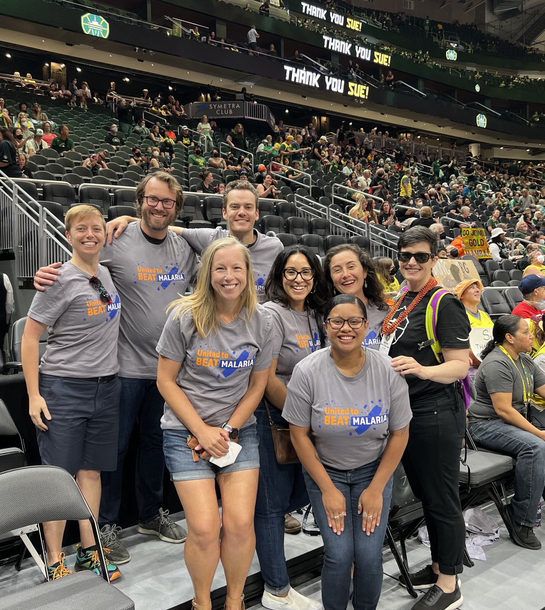 Fantastic energy at ⁦@⁩unfoundation <a href="/beatmalaria/">United to Beat Malaria</a>⁩ game w/ ⁦<a href="/seattlestorm/">Seattle Storm</a>⁩. Joined by GH leaders ⁦<a href="/philipwelkhoff/">Philip Welkhoff</a>⁩ <a href="/gatesfoundation/">Gates Foundation</a>⁩ &amp; staff of Sen ⁦<a href="/PattyMurray/">Senator Patty Murray</a>⁩, ⁦<a href="/RepAdamSmith/">Rep. Adam Smith</a>⁩ &amp; ⁦<a href="/RepStricklandWA/">Congresswoman Marilyn Strickland</a>⁩. Thx to ⁦<a href="/ashleaaelliott/">Ashlea A Elliott</a>⁩ who’s 🔥