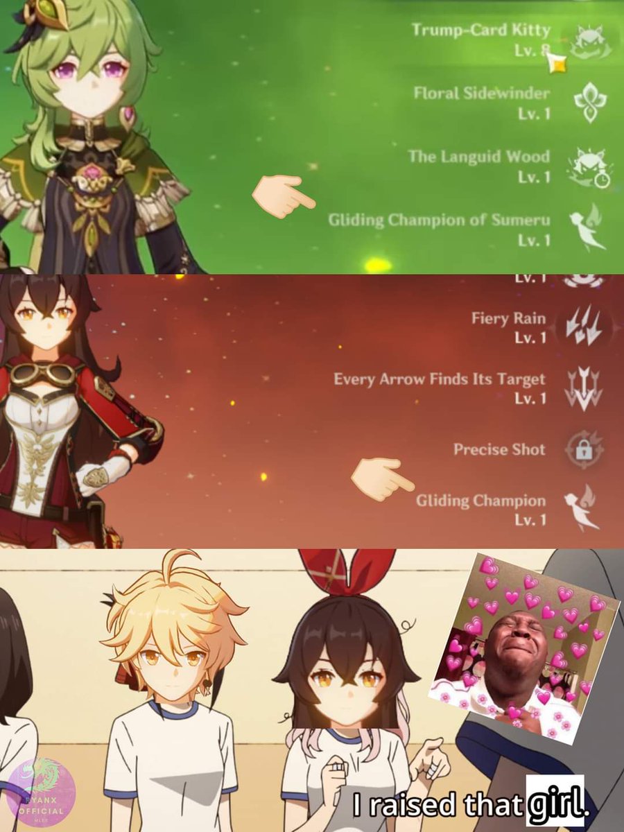 Collei follow Amber's footsteps 😭❤️

Our Collei growing up so well ❤️❤️

#Genshinlmpact #Genshin #genshinleaks #Sumeru