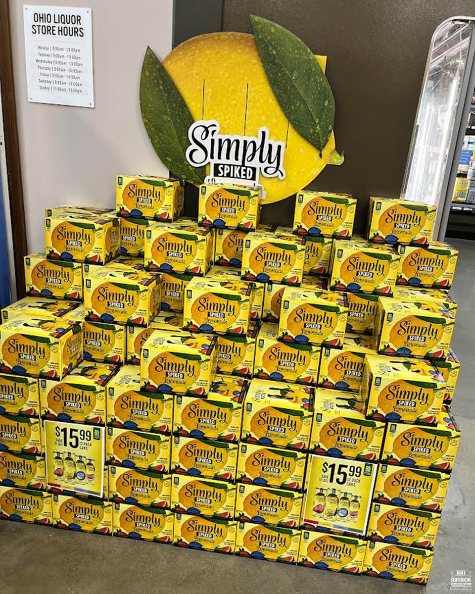superior_bevgrp's tweet photo. Check out the Simply Spiked @MolsonCoors displays at a store near you!
#SimplySpiked #MolsonCoors #RTD #readytodrink #childhoodvibes #Simplylemonade #display #SBG #superiorbeveragegroup #cheers
Drink responsibly, must be 21 years or older. https://t.co/WmRg8XSACG