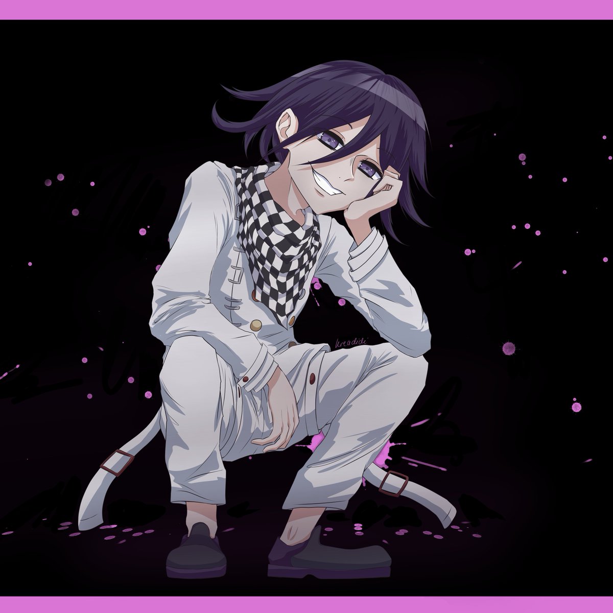 kreadidi's tweet image. kokichi... oof...
drawn in june 2021
#danganronpa #kokichi #fanart #drawing #art #illustration