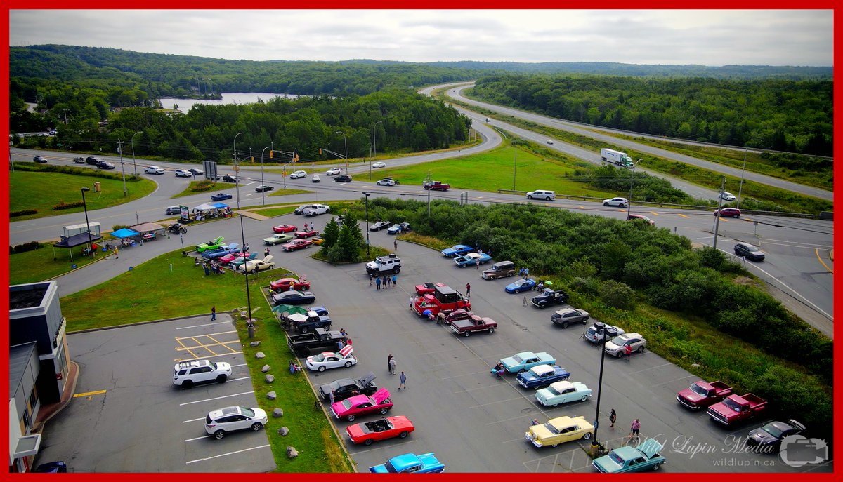 NSLife_tv's tweet photo. Aerial shots from the St. Margaret's Bay Lions Club Annual Car Show and Shine. Stay tuned, a video event segment is coming. #FreeCommunityTV #NSLiveStyle https://t.co/TAA7TwpzIF