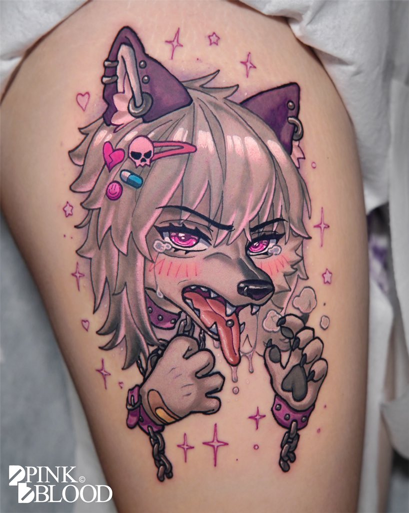 cccccdddd_'s tweet image. Furry wolf 🐺 

#タトゥー #刺青 #tattoo #furry