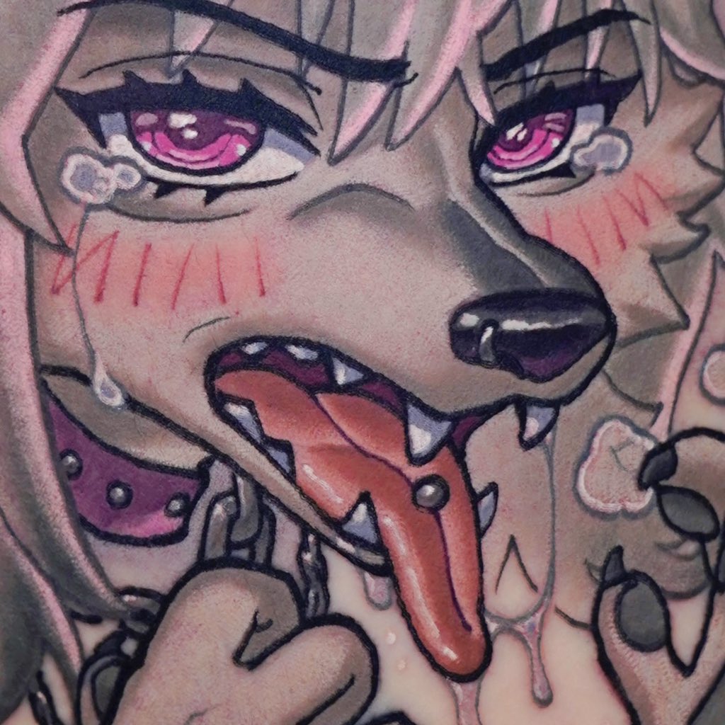 cccccdddd_'s tweet image. Furry wolf 🐺 

#タトゥー #刺青 #tattoo #furry