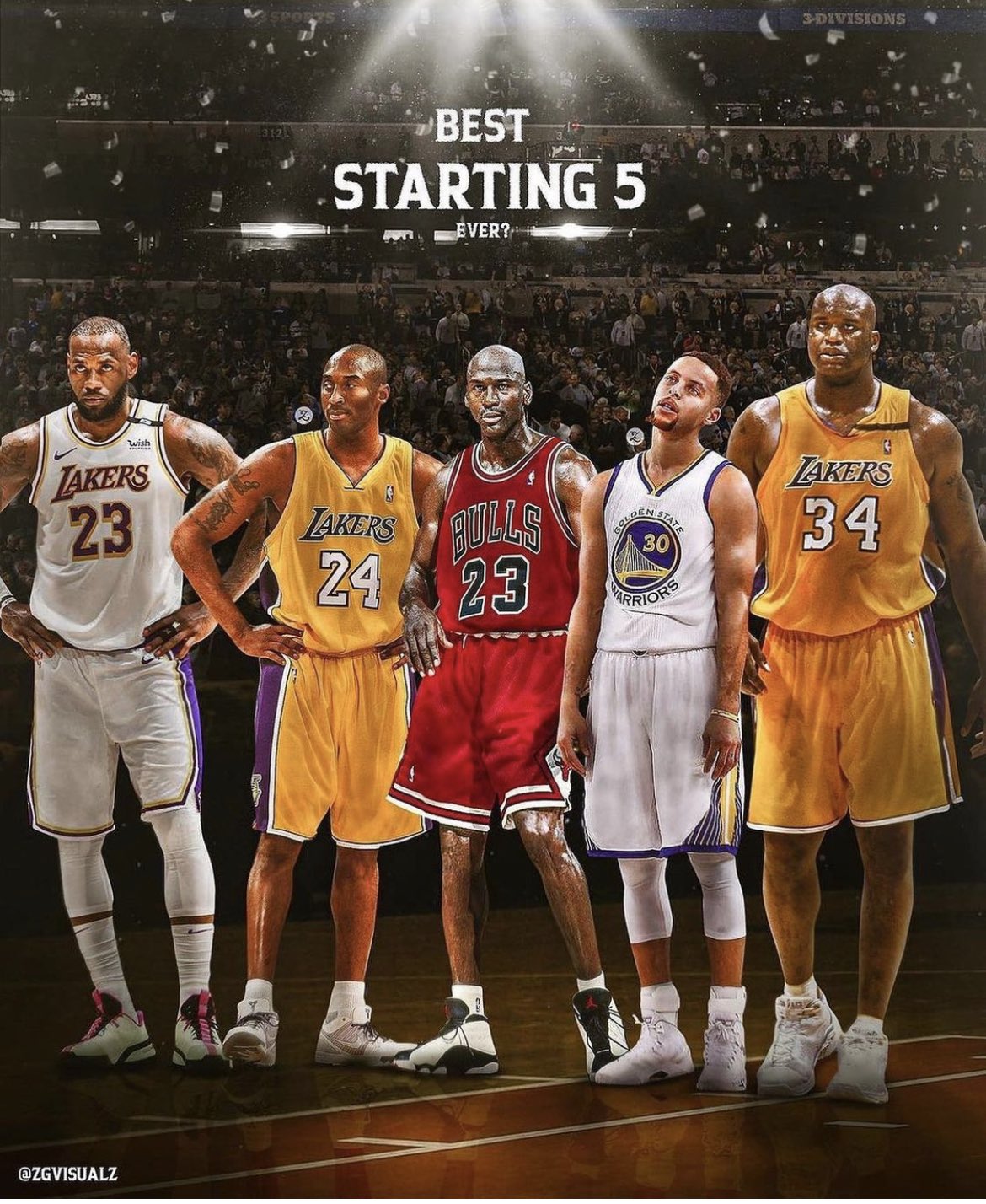 Hoops on Twitter "The best starting 5 of all time. https//t.co