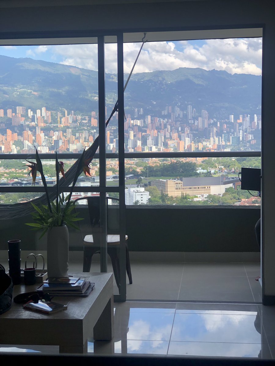 Working from Medellin this week.