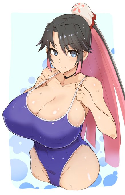 水着おっぱい! 