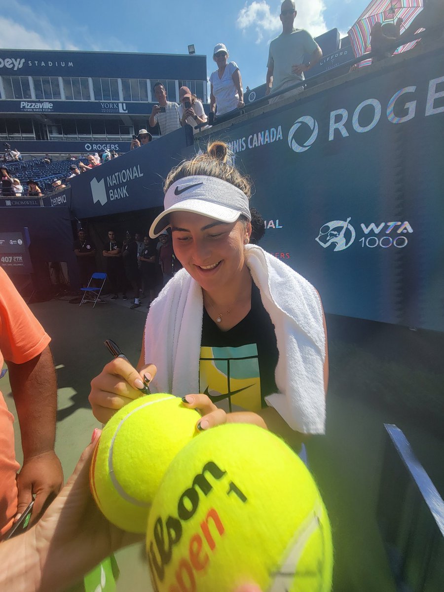 Michaela Devries (@mc_devries) on Twitter photo Great day at #NBO22 Thx to <a href="/Bandreescu_/">Bianca</a> <a href="/naomiosaka/">NaomiOsaka大坂なおみ</a> and <a href="/CocoGauff/">Coco Gauff</a> who hung around to give autographs and take pics. Great day at #NBO22 Thx to <a href="/Bandreescu_/">Bianca</a> <a href="/naomiosaka/">NaomiOsaka大坂なおみ</a> and <a href="/CocoGauff/">Coco Gauff</a> who hung around to give autographs and take pics.