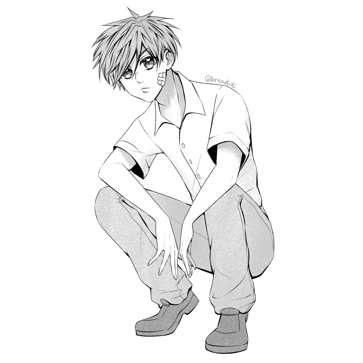 kreadidi's tweet image. now we're getting to the more recent drawings
thats some oc i made ig
drawn in june
#oc #drawing #art #illustration