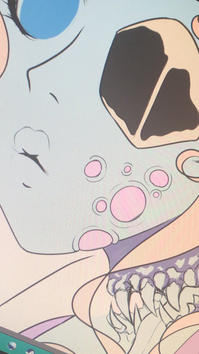 sugariicreep's tweet photo. these pearls are gonna take forever bruh-- #voiddemon #vtubervoiddemon #Vtubers #VtuberUprising #ENVtuber https://t.co/VVr7xGBJwE