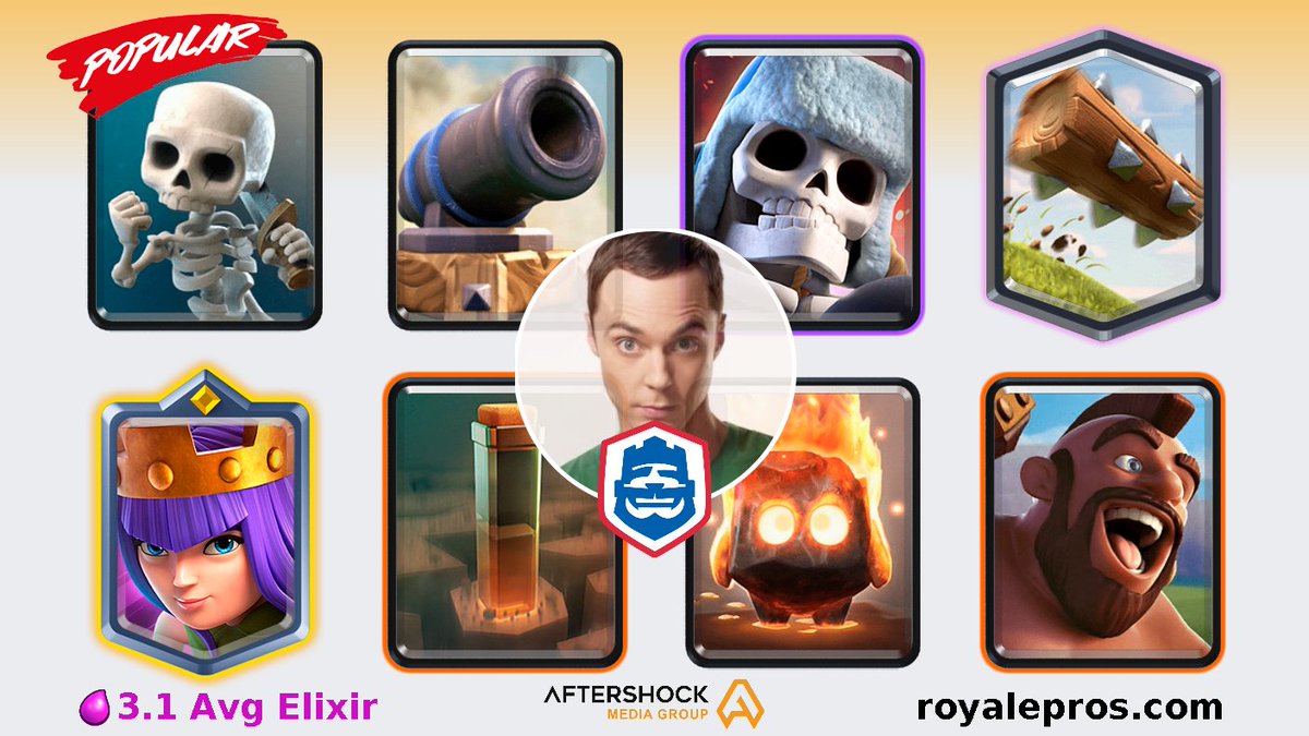 .<a href="/CrSheldoncooper/">SheldonCooper_CR</a> has won 20 wins challenge on 08/08/2022 09:45:13 SGT [Skeletons,Cannon,Giant Skeleton,The Log,Archer Queen,Earthquake,Fire Spirit,Hog Rider]

Deck: link.clashroyale.com/deck/en?deck=2…

GC Logs: royalepros.com/viewprofile/YP…

Powered by @ AMGinfluence