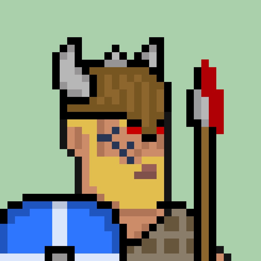 TheVikesNFT's tweet photo. Better to fight and fall than to live without hope...

#nft #freemint #eth #vikings #nft https://t.co/Ryp9bsSyT1