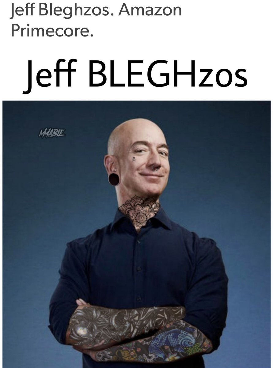 silentseason's tweet photo. Former Amazon CEO, โJeff Bleghzosโ bringing the brutal heaviness #silentseason #silentseasonarmy #humor #memes #amazon #funny #rock #hardrock #metal #activerock #musiclife #primecore #blegh #streaming #socialplatform #rockband #hardrockband #rockmusic #hardrockmusic #rock #goes https://t.co/MkthkcNakO