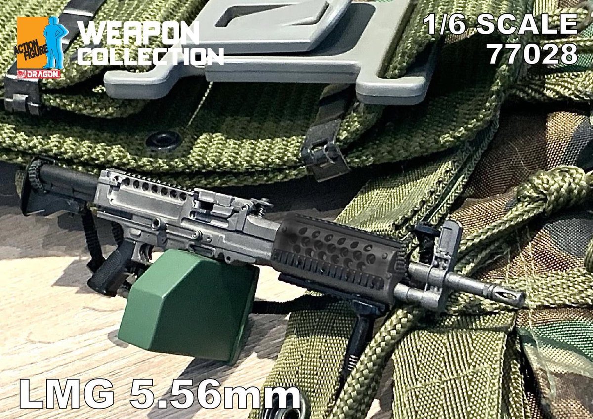DragonModels's tweet photo. New Pre-order items!
1/6 weapon collection
Est. release date : Sept 2022
77019 M3 Grease Gun
77040 M3A1 Grease Gun
77028 LMG 5.56mm
77038 LMG 5.56mm (Sand Color)
Shop: https://t.co/ZSMJvzSFDL
#weapons #guns #dragonmodels #weaponcollection #onesixthscale https://t.co/7d3Vcmbi4L