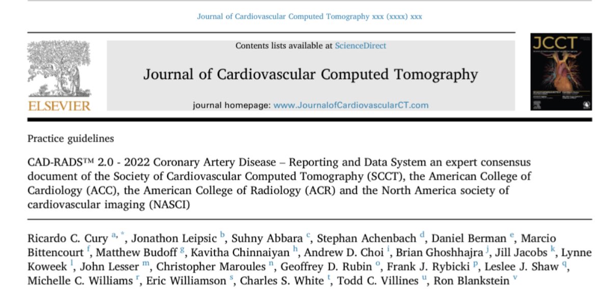 NASCI is a proud co-sponsor of the updated CAD-RADS 2.0! Read all about it here: sciencedirect.com/science/articl… @Heart_SCCT @RadiologyACR @ACCinTouch @EricWillMD @cury_ricardo @SuhnyAbbara @GregKicska @GeoffRubin @Steph_Achenbach @RonBlankstein @AChoiHeart @ghoshhajra @DennieCarole