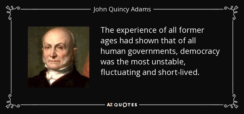 MrFreeEagle's tweet photo. @AzLongIlander @RealNicoD1 Democracies are evil… hence why our founders did everything they could to limit its power… https://t.co/55qXmV0rWM