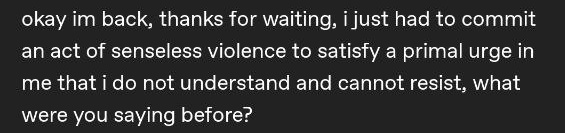 / Edward after every minor inconvenience: