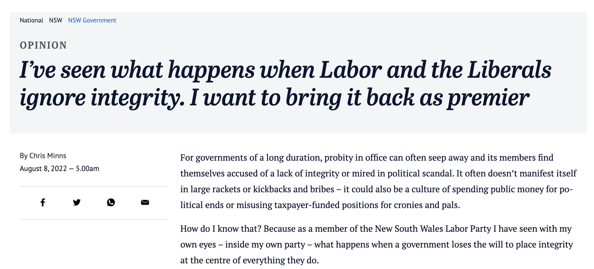 center for public integrity australia
