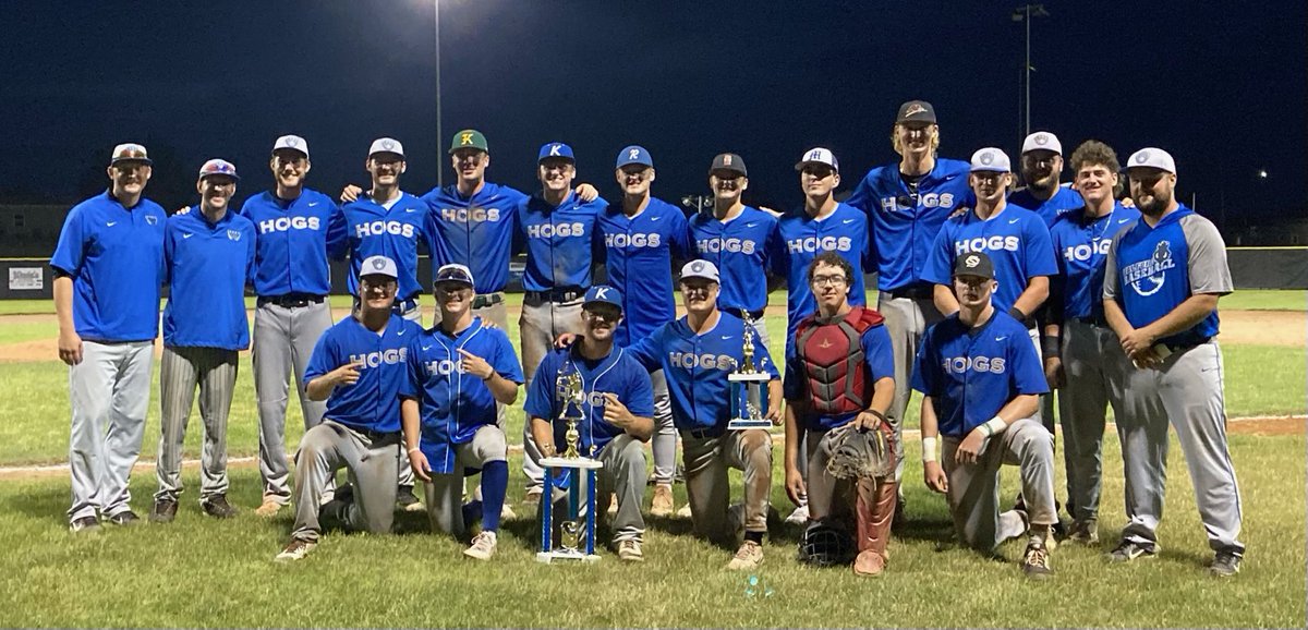 WHogsBaseball's tweet image. 2022 IABA State Champs. Back to Back! #rollhogs