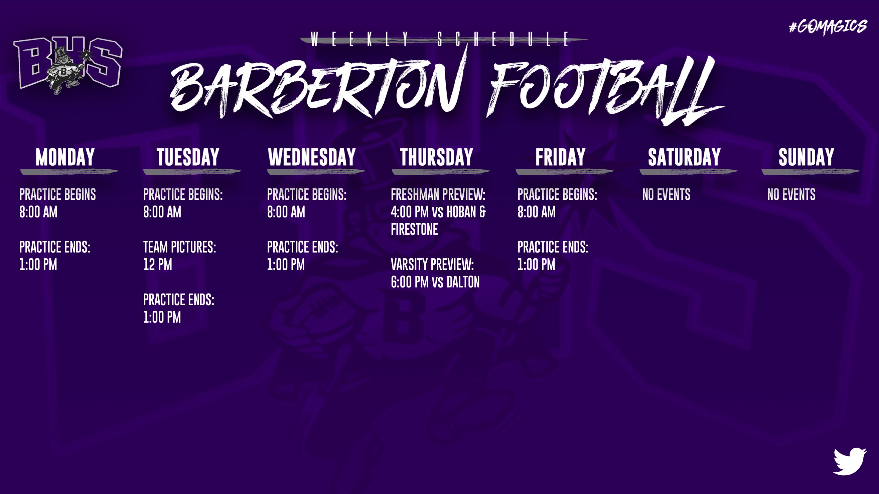 Barberton Football (MagicsFB) / Twitter