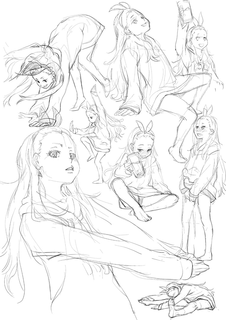 今日のクルミらくがき 