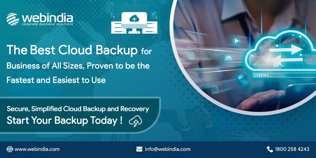 webindiaservice's tweet image. We make storing and using data astonishingly easy and secure with our cloud backup services.
#cloudbackup  #cloudbackupservices #cloudbackupsolutions #backupservices #securedbackup #CloudHosting #backupsolutions #webindia