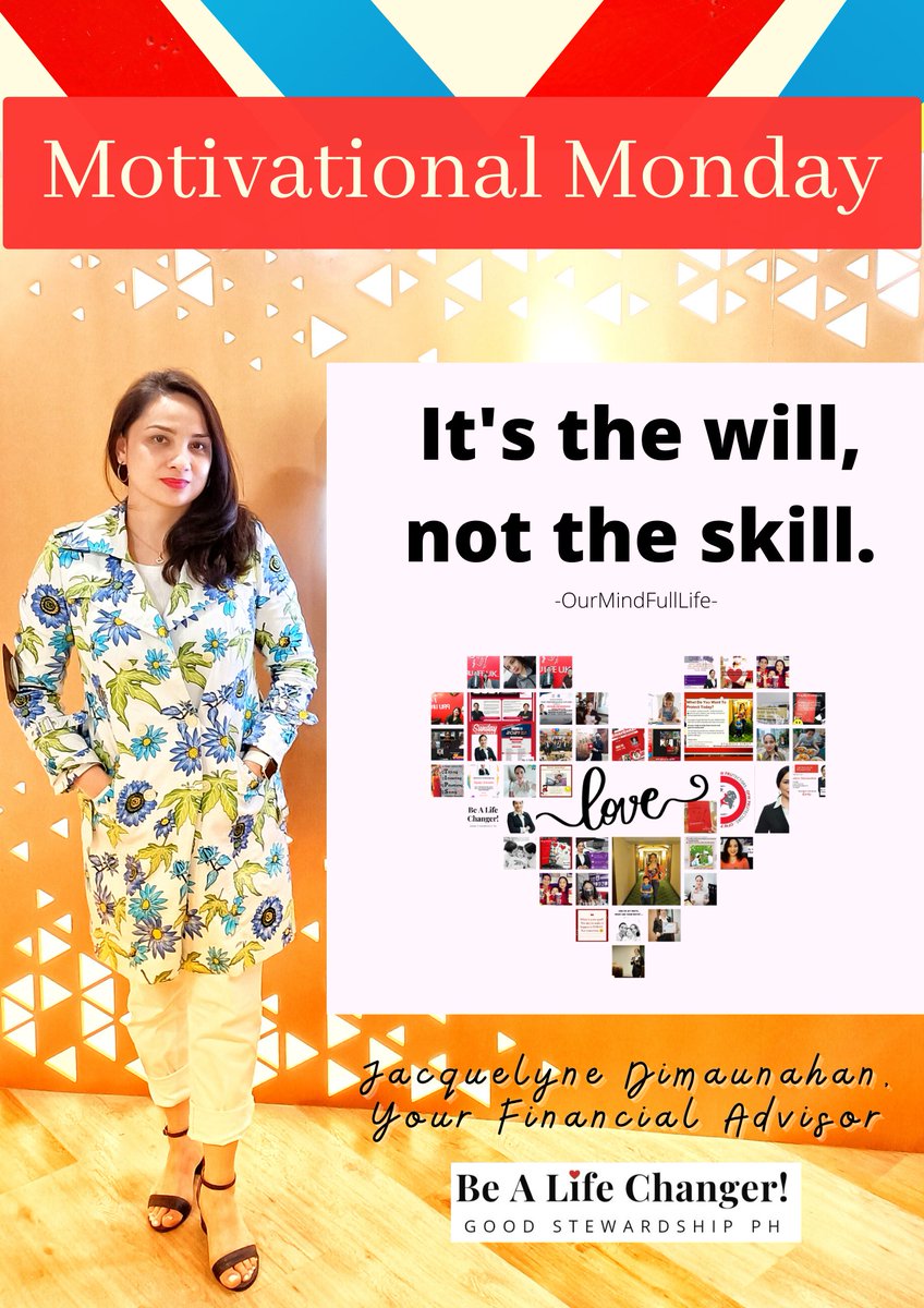 JacDimaunahan's tweet image. 𝗛𝗮𝗽𝗽𝘆 𝗠𝗼𝗻𝗱𝗮𝘆 𝗠𝗼𝗿𝗻𝗶𝗻𝗴! 🙂✨

𝗬𝗼𝘂 𝗰𝗮𝗻 𝗱𝗼 𝗶𝘁! 👩‍💼💕

#BeALifeChanger💖