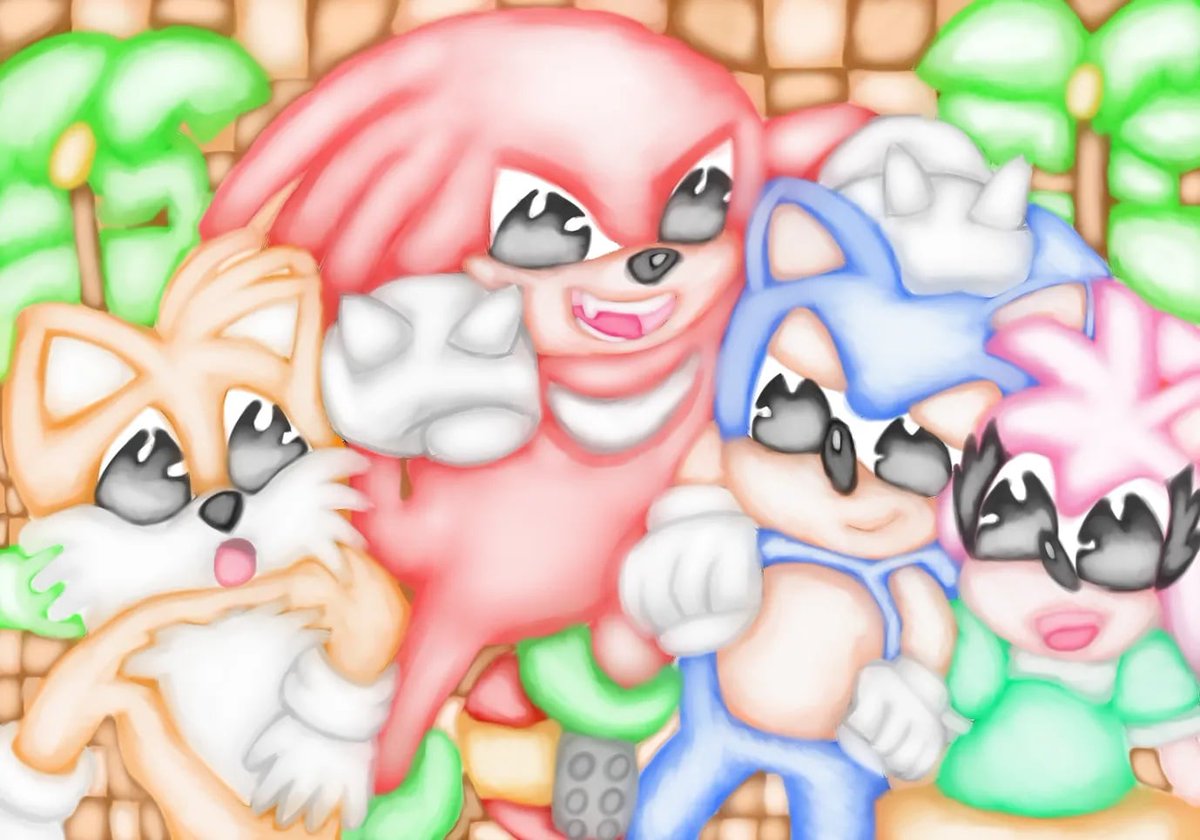 mollynitapink's tweet photo. 💖💚 la escena de Sonic Origins 💚💖
#Sonic #SonicTheHedgehog #SonicOrigins #KnucklesTheEchidna #Knuckles #Tails #MilesTailsPrower #AmyRose #ClassicSonic #ClassicTails #ClassicAmy #ClassicKnuckles #SonicOriginsFanart https://t.co/d5wuQ9Vib3