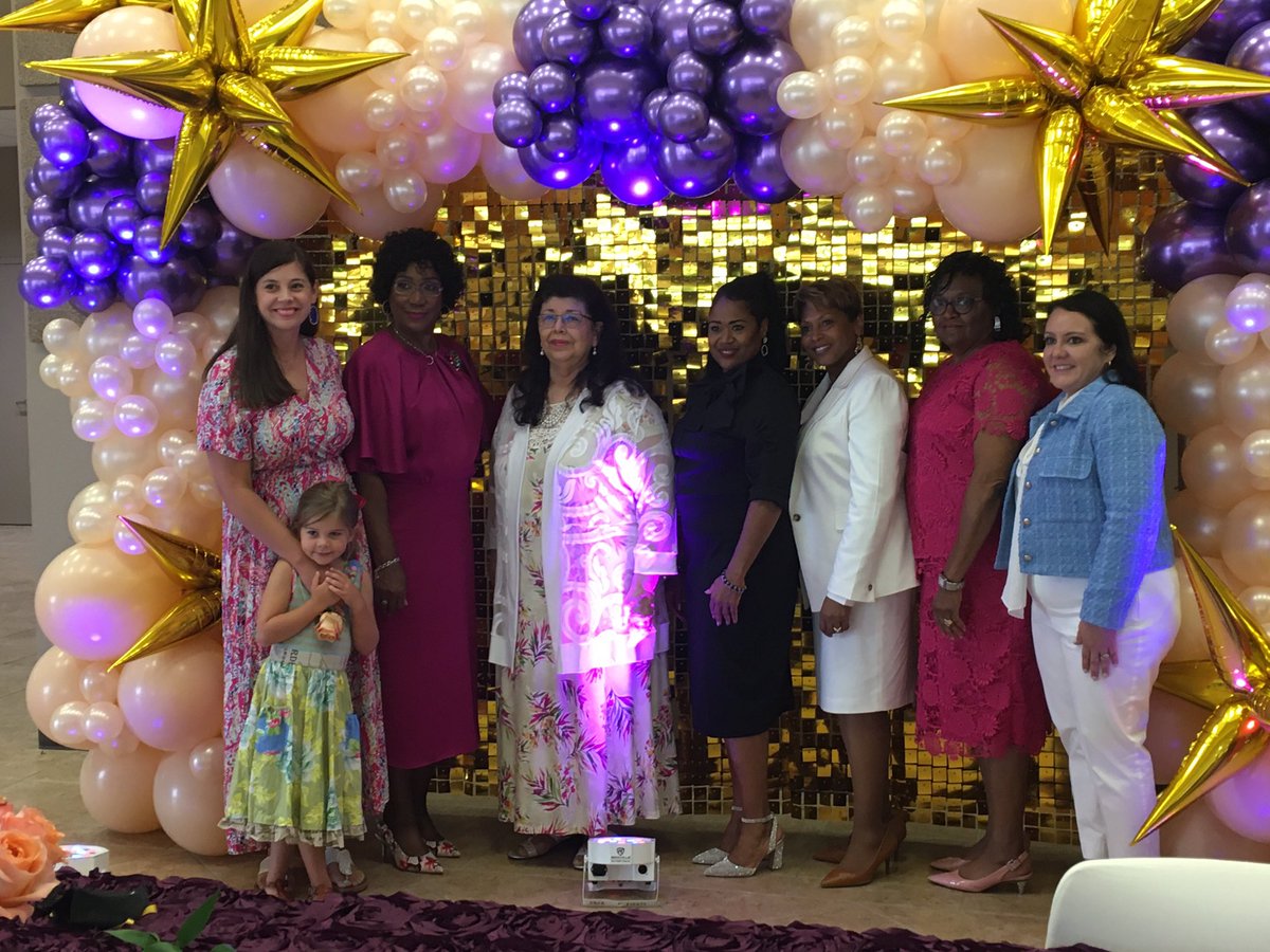 KimRusleyTV's tweet photo. What a BLESSED event!!!
Here are pictures πΈ from the Leading Ladies Luncheon, part of the Women of Virtue, Inc., Diamond Conference in Port Arthur.
I was mistress of ceremonyπ€ Received some PHENOMENAL messages, reminders! ππΎ
#DiamondConference, #LeadingLadies, #ItsTheGodInMe https://t.co/j7PUqatSgW