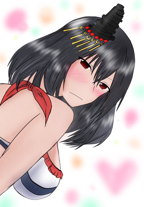 この前の扶桑で髪の毛の塗り方これよくない????
ってなったのがあったので、それを実験 