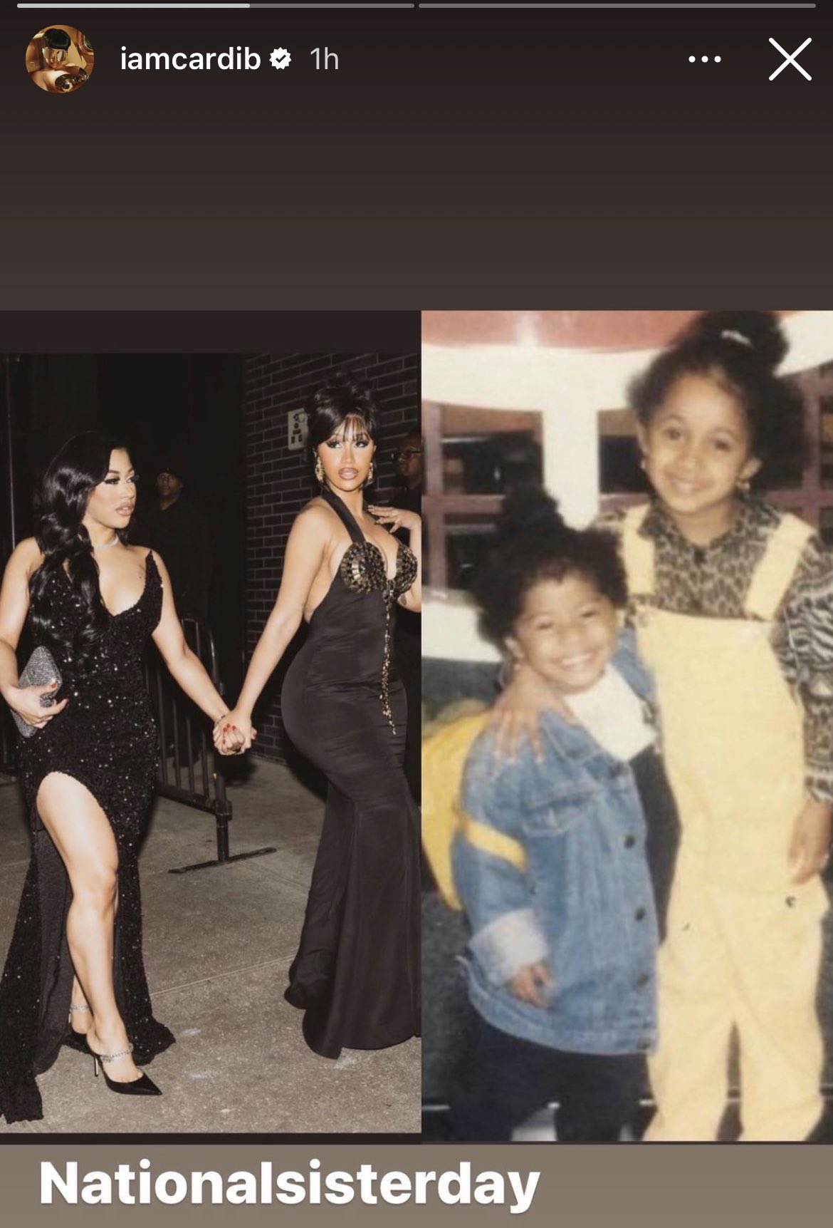 BU Media on Twitter "Cardi B posted Hennessy and her older sister to