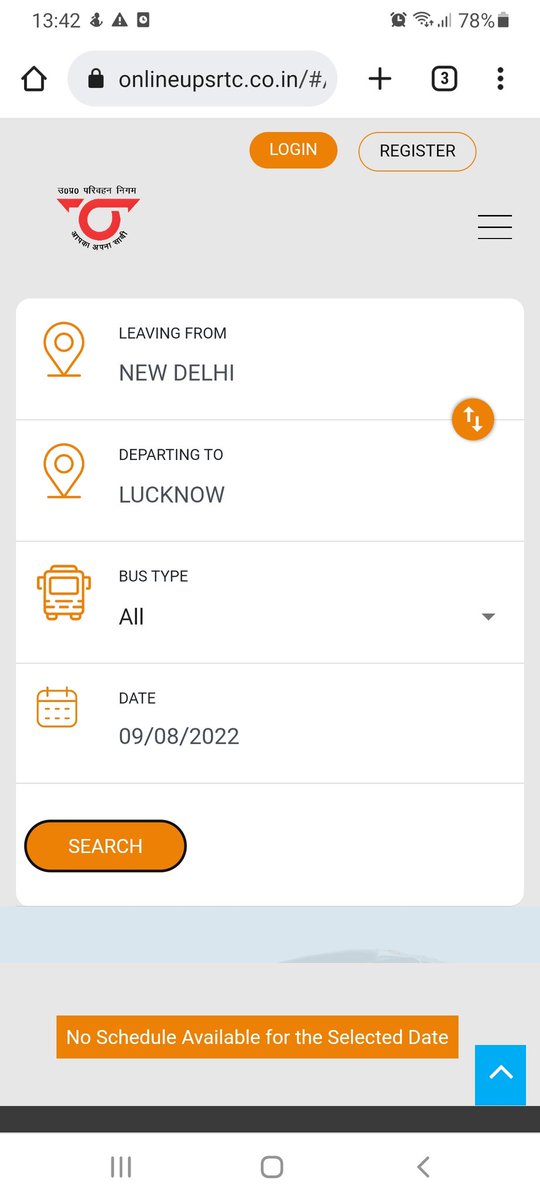 manav_du's tweet image. Dear @UPSRTCHQ , I am trying to book ticket from Delhi to Lucknow but it is showing no bus on this route feom last few days.please do needful.@dayashankar4bjp @myogiadityanath