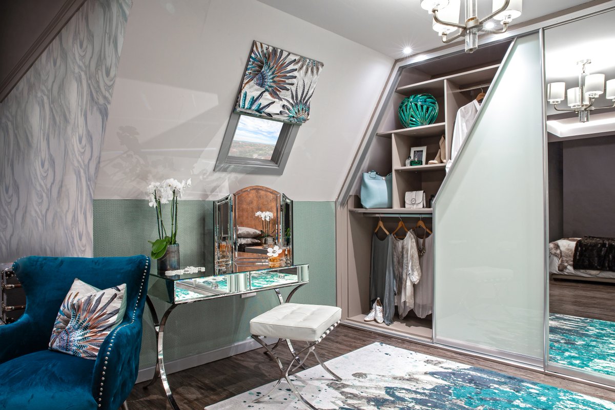 Sliderobes's tweet photo. Turn awkward spaces into useful
places. You’d be amazed at our options of fitted
wardrobes for sloping ceilings. This white glass and
mirror-fitted wardrobe features five classic sliding
doors. Book a FREE design consultation  https://t.co/L417n6wjwD
#SlidingWardrobes #Sliderobes https://t.co/8617uCFcdA