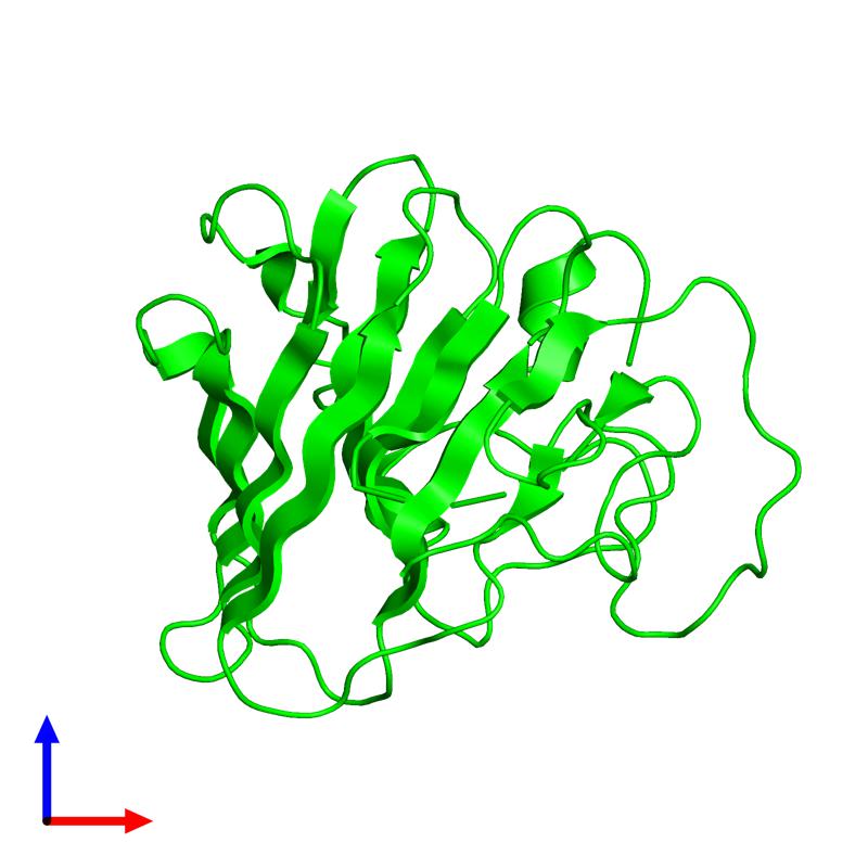 PDBimagebot's tweet photo. 'Crystal structure of TRIM7 bound to GN1' published in Proc Natl Acad Sci.. Find it at https://t.co/TxeJJoq9Oh https://t.co/Ol5DfaEjA9