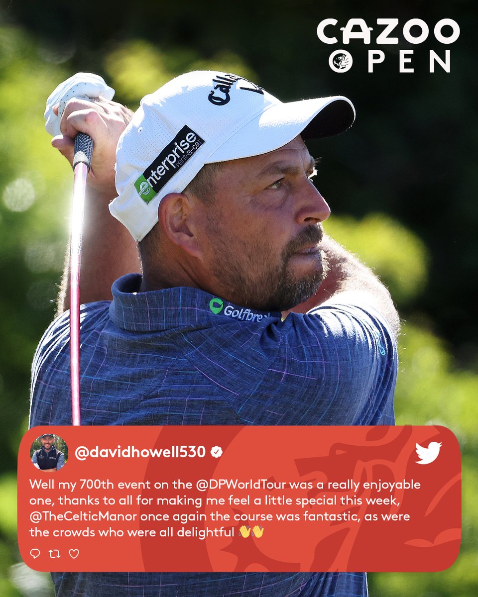7⃣0⃣0⃣ down and still enjoying every tournament like it was the first 👊

<a href="/davidhowell530/">David howell</a> 👏

#CazooOpen🏴󠁧󠁢󠁷󠁬󠁳󠁿