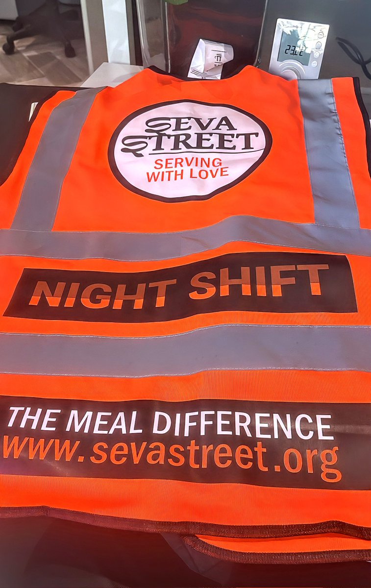 SevaStreet's tweet photo. "Very proud to announce the launch of new our 'NIGHT SHIFT' initiative: Wednesday 10th August..... hi-viz jackets at the ready." https://t.co/r4L5H0dZj8