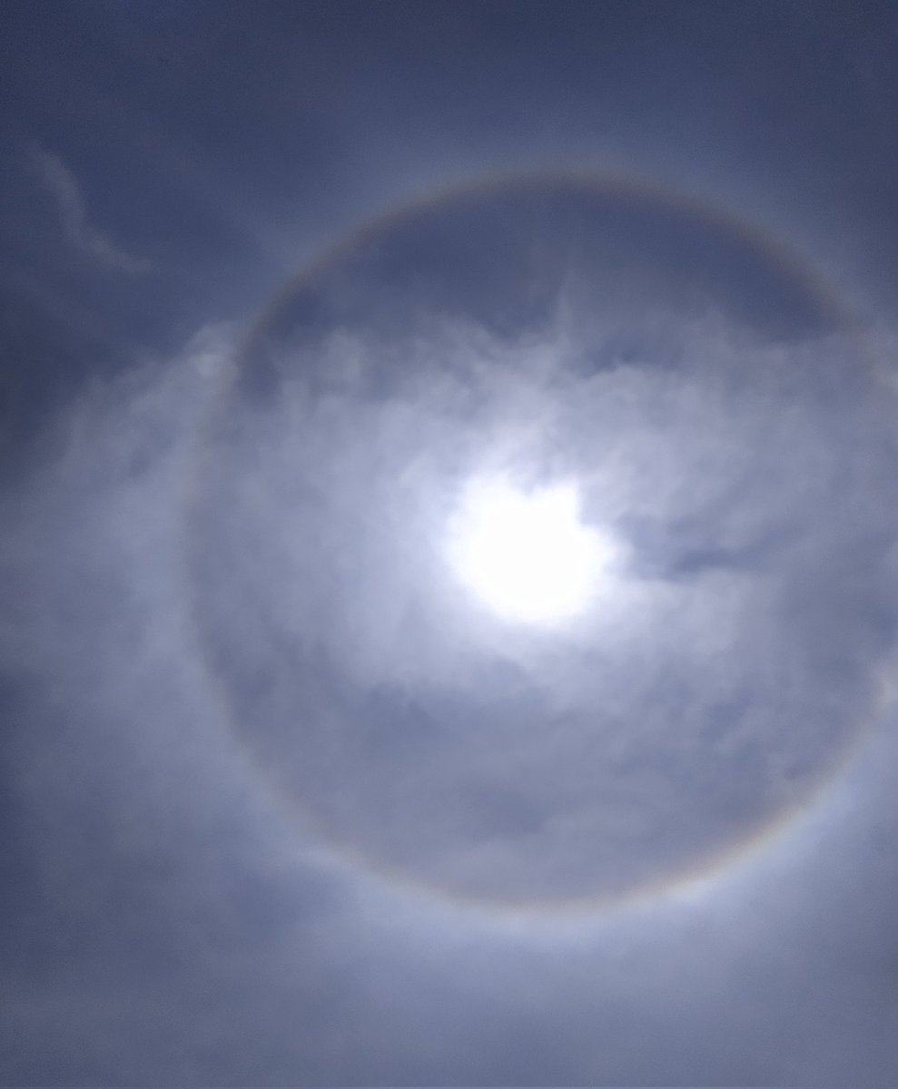 AineeJafar's tweet photo. The sky today in rampur!
#circularrainbow #rainbow https://t.co/7CxgbbMaoX