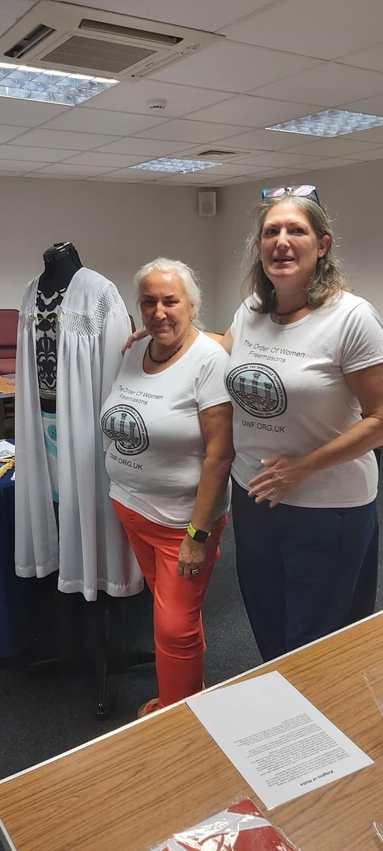 Order of Women Freemasons (@orderwomen) on Twitter photo Our ladies were kept busy with a lot of interest in women’s freemasonry at Margate Masonic Centre’s open day. A big thanks to the UGLE lodges for inviting us! <a href="/OrderWomen/">Order of Women Freemasons</a> <a href="/UGLE_GrandLodge/">United Grand Lodge of England</a> #freemasonry Our ladies were kept busy with a lot of interest in women’s freemasonry at Margate Masonic Centre’s open day. A big thanks to the UGLE lodges for inviting us! <a href="/OrderWomen/">Order of Women Freemasons</a> <a href="/UGLE_GrandLodge/">United Grand Lodge of England</a> #freemasonry