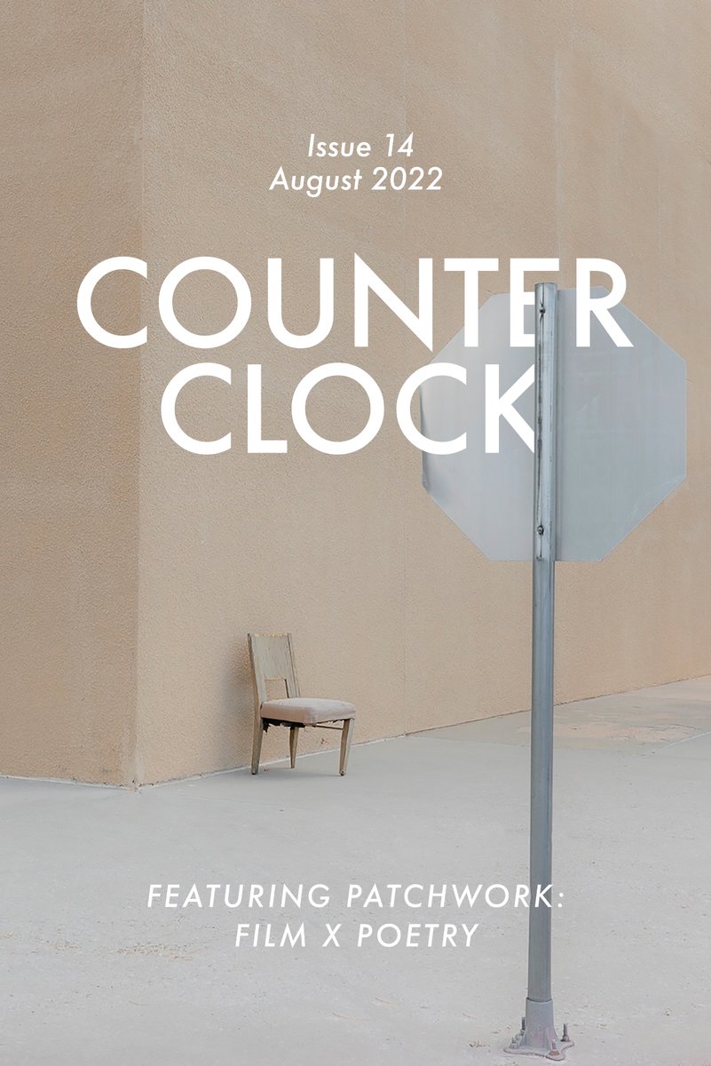 Issue 14 is out NOW! Featuring stunning works by <a href="/gnatalielouise/">natalie tombasco</a>, @mbattisto, Leo Kang, @ejluk, Adam Day, <a href="/grasoceng/">Grace Q. Song</a>, Anna Morrison, @samgrievewriter, @PintsNCupcakes, <a href="/authorjohnjeng/">John Jeng</a>, @RodriguezSoniaA, <a href="/JudithSkillman/">Judith Skillman</a>, &amp; more. 

Read it here: counterclock.org/fourteen