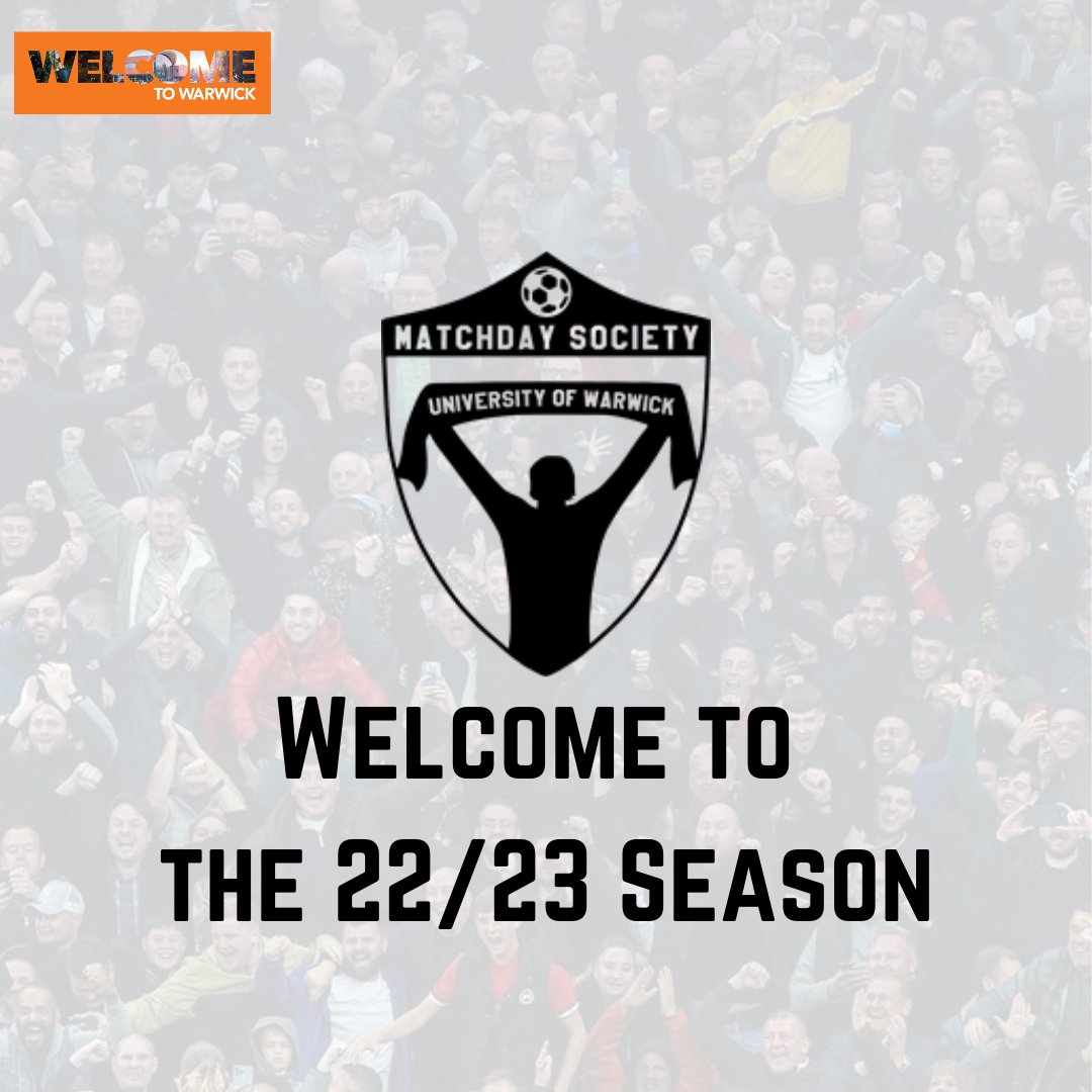 MatchdaySoc's tweet image. We're Back!

Welcome to the Warwick Matchday Society 22/23 Season! ⚽

We aim to bring together everyone who shares a passion for football through matchday trips, socials and events throughout the academic year. 📅

Everyone’s welcome, so come along and enjoy some great company!