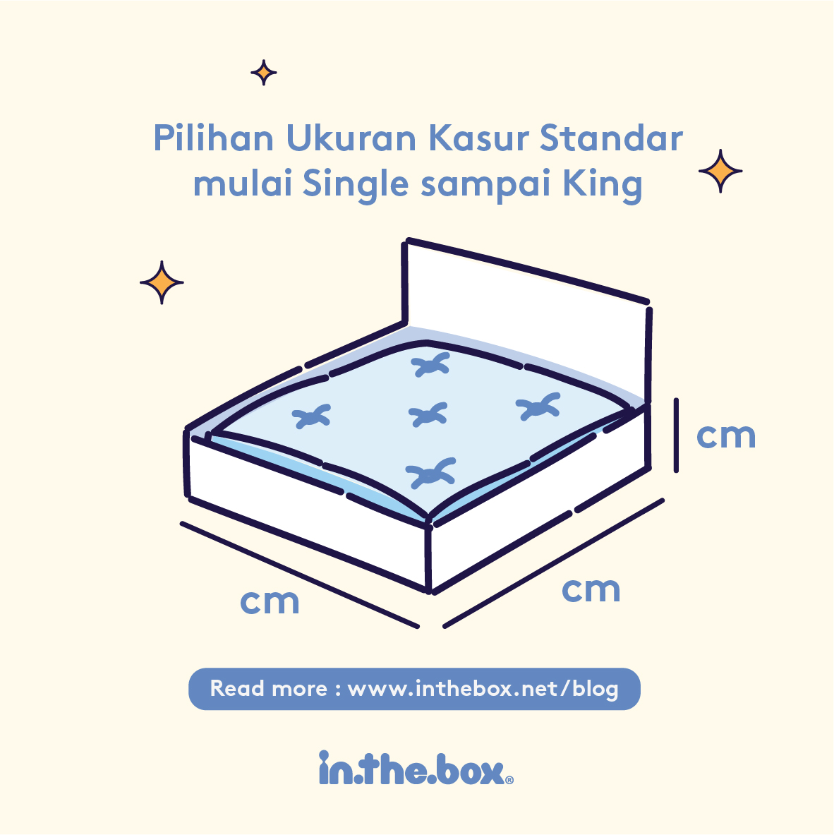 intheboxid's tweet photo. Salah satu hal yang paling sulit selain dapet hati dia ya milih ukuran kasur biar ga salah kan. 

Apalagi pilih kasur yang cocok untuk tidur berdua, terdapat beberapa ukuran standar kasur di Indonesia yang biasanya digunakan. https://t.co/mk3ZvviTDr