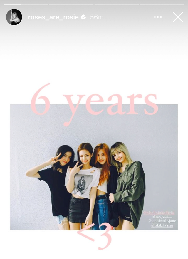 Hôm nay (8/8) là ngày kỉ niệm 6 năm kể từ khi <a href="/BLACKPINK/">BLACKPINKOFFICIAL</a> chính thức ra mắt với tư cách là một nhóm nhạc #KPop. Cả 4 thành viên đều đã đăng tải những hình ảnh bên nhau nhằm chúc mừng ngày đặc biệt của cả nhóm. vtv.vn/van-hoa-giai-t…