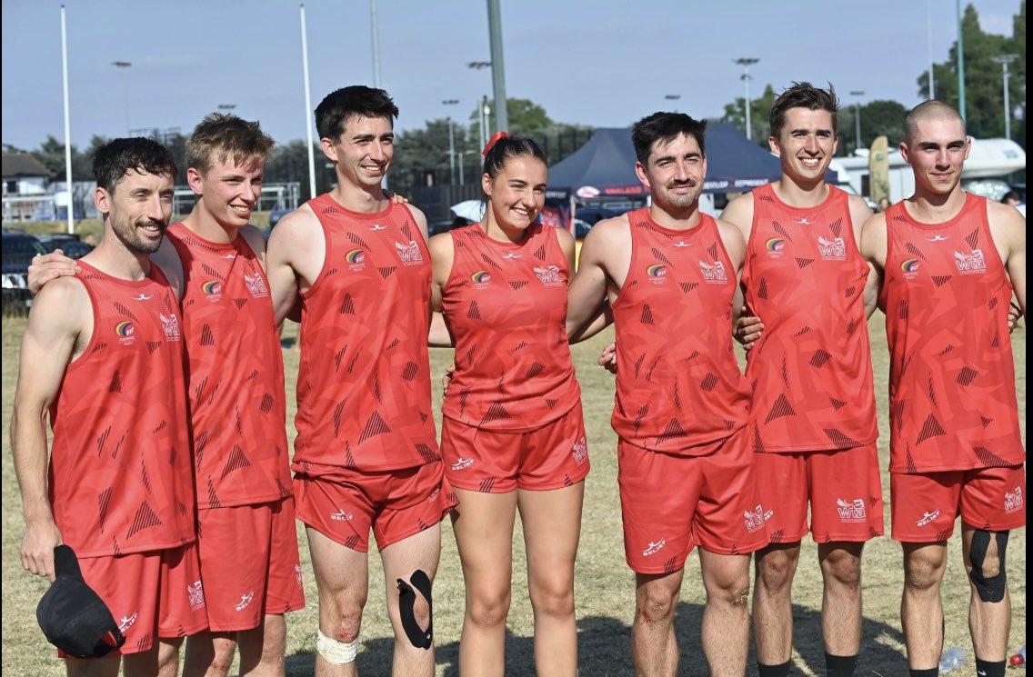 Congratulations to all our <a href="/kiwidragons1992/">Kiwi Dragons Touch</a> out representing last week at <a href="/intltouchorg/">Federation of International Touch</a> European Champs. #ReppingHard .
But extra 👏👏 #whoopwhoop to these #Magnificent7 who took out the Open Mixed Division with <a href="/WalesTouch/">Wales Touch Association</a> . 🥇🏆 🏴󠁧󠁢󠁷󠁬󠁳󠁿🏉