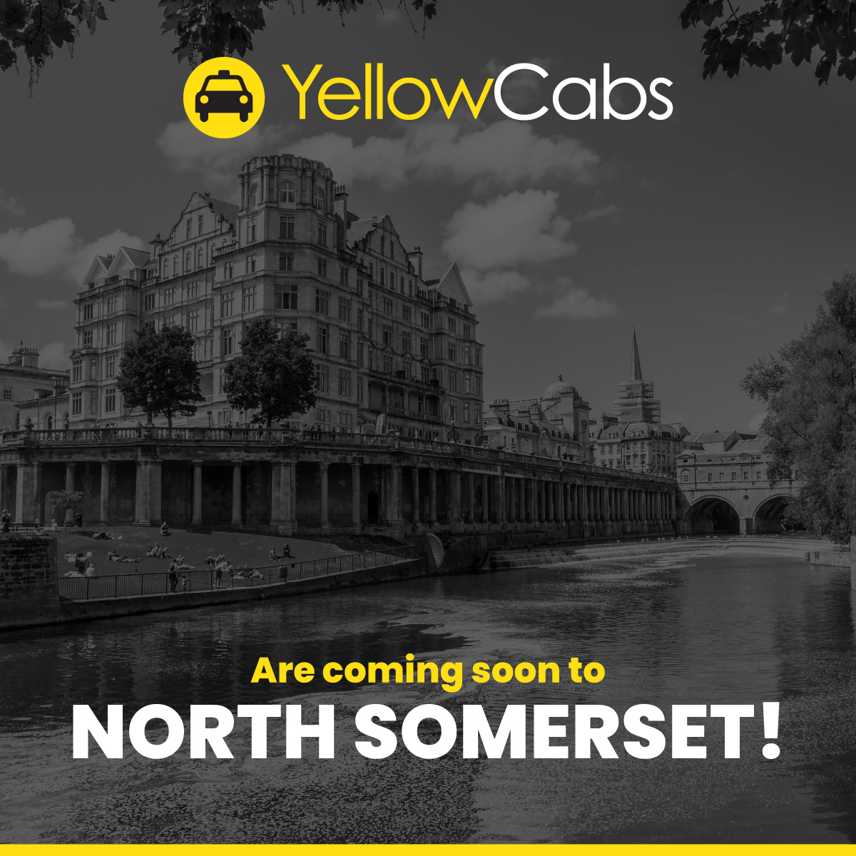 Watch this space, Yellow Cabs Co is coming to North Somerset soon! 📍 

#northsomerset #lovenorthsomerset #northsomersetlife