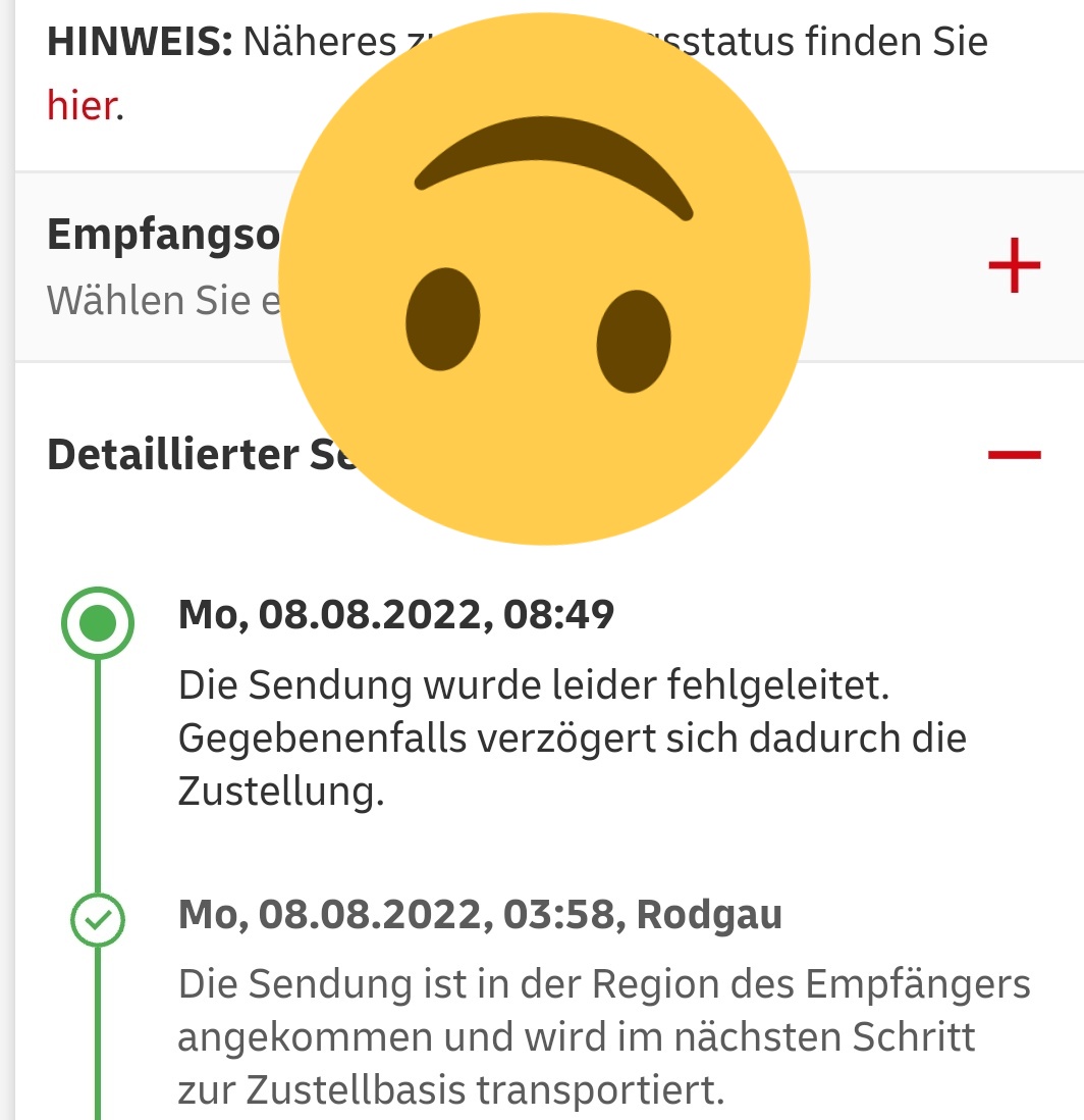 Xentran94's tweet photo. Danke @DHLPaket 

Immer wieder solch eine tolle Erfahrung. Herrlich!

Vorallem die dringenden 📦 kommen immer schnell an. 🙃🙂 https://t.co/3CTmUgwR2N