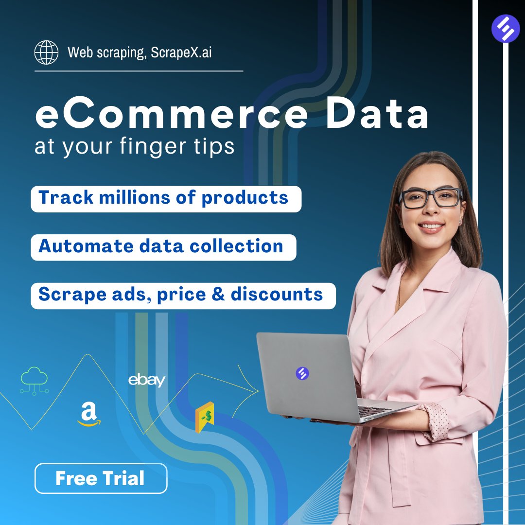 scrapex_ai's tweet image. Products with detailed descriptions have 6x more conversion rates!🧐 Get eCommerce data to boost visibility on digital shelves and enrich your product listings.
Ready-to-use & completely customizable data solutions 👉 lnkd.in/g3_vuxd2
#webscraping #ecommerce
